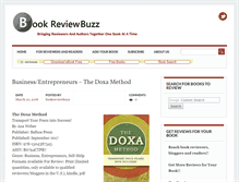 Tablet Screenshot of bookreviewbuzz.com